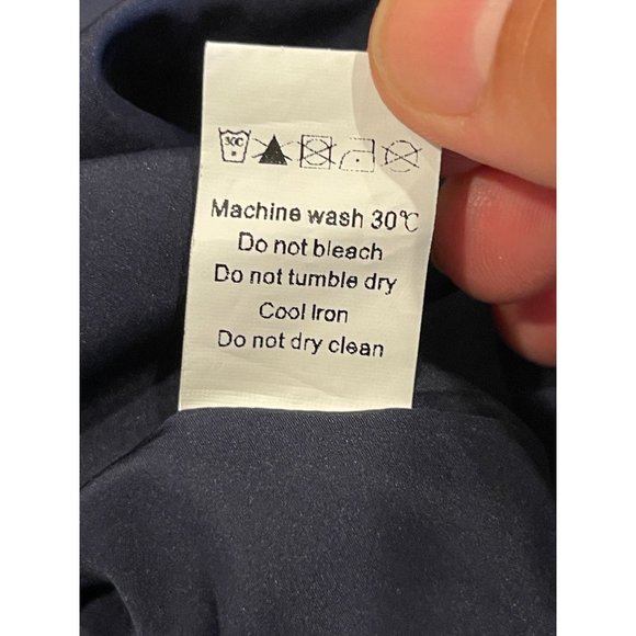 Allegra K Women Floral Chiffon Mini Dress Smocked Waist Ruffle Layers Blue SZ XS - Picture 10 of 10